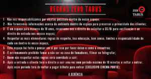 Read more about the article Regras Zero Tabus